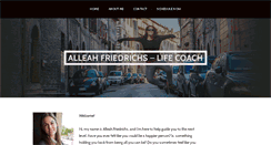 Desktop Screenshot of alleahfriedrichs.com